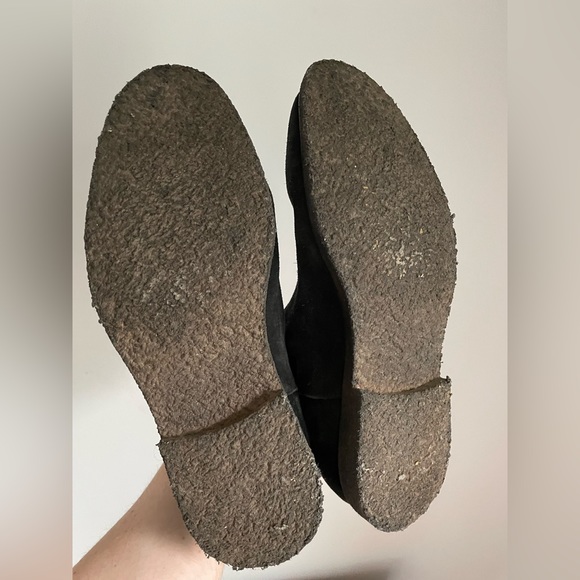 Allsaints Harley Black Suede Chelsea Boots Mens Size 12 - Picture 5 of 5